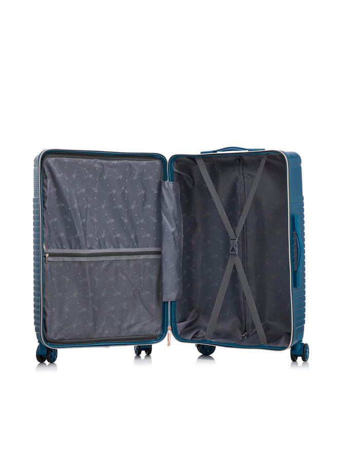 Semi Line Среден куфар Semi Line T5812-4 Тъмносин