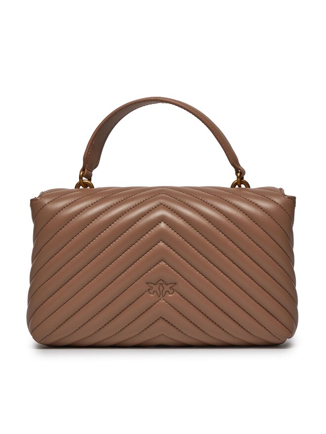 PINKO Handtasche Pinko Love Lady Puff Classic Cl Braun