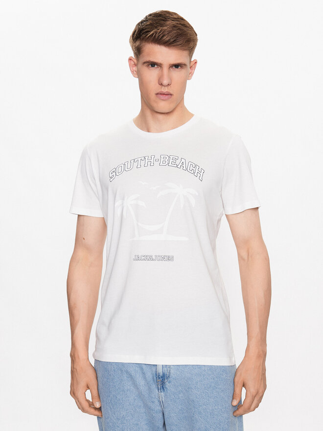 Jack&Jones Jack&Jones Camiseta Summer 12222921 Blanco Regular Fit
