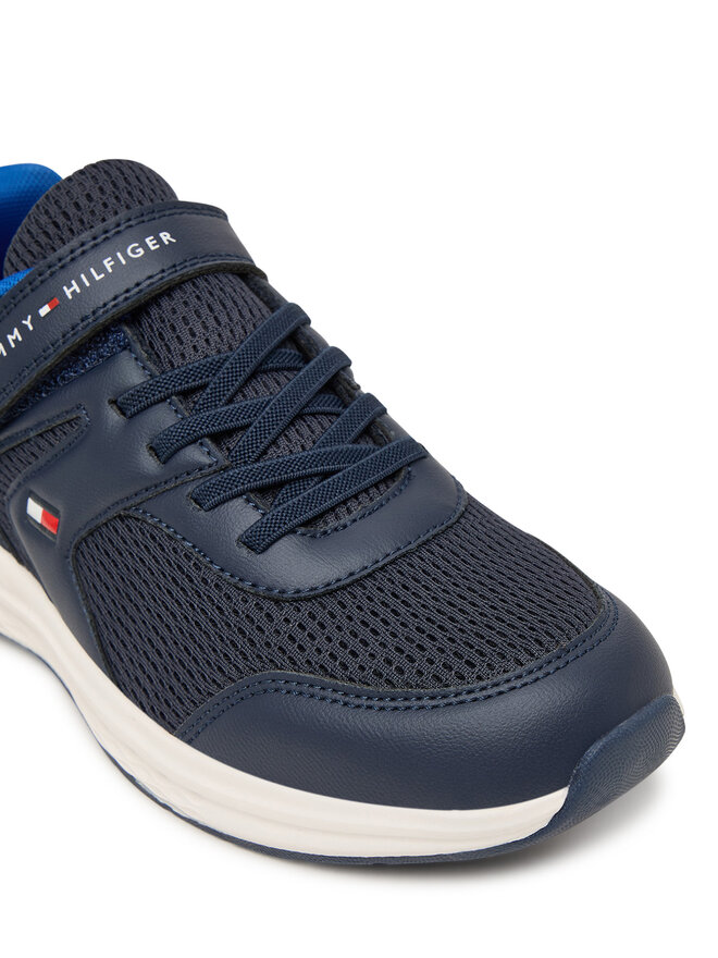 Tommy Hilfiger Sneakers Tommy Hilfiger Low Cut Lace-Up T3X9-34378-1697 D Dunkelblau