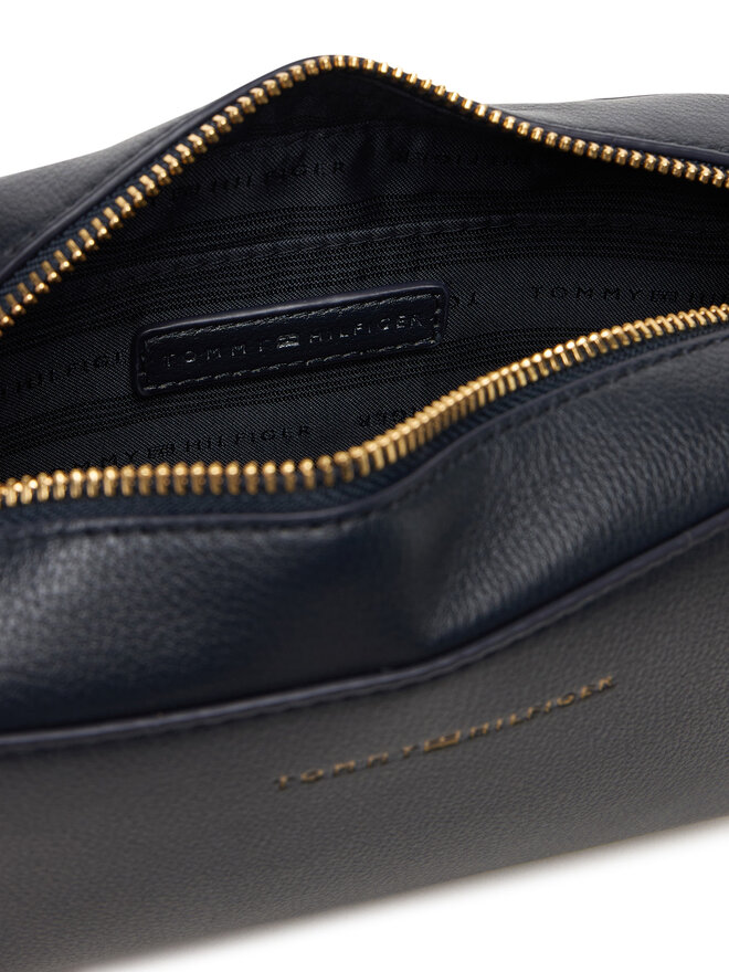Tommy Hilfiger Handtasche Tommy Hilfiger Th Logo Camera Bag AW0AW18115 Dunkelblau