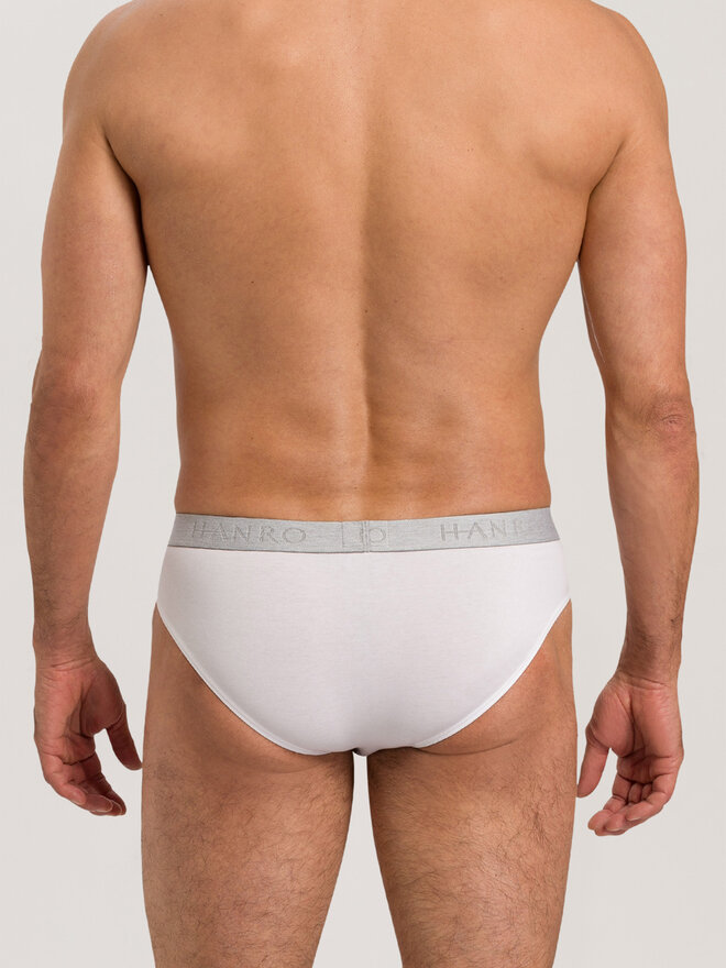 Hanro Hanro Pack de 2 slips 73075 Blanco