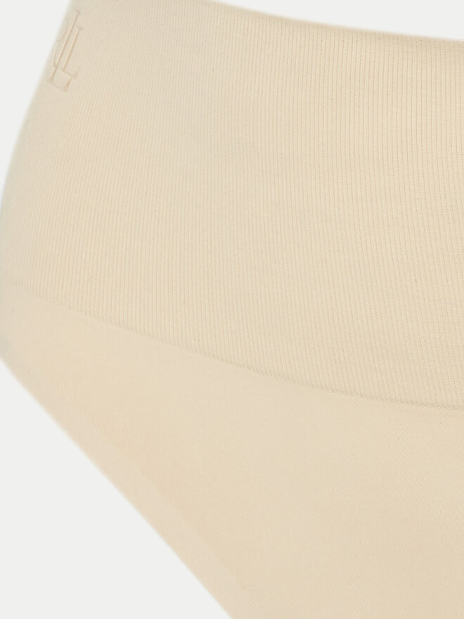 LAUREN RALPH LAUREN LAUREN RALPH LAUREN Klassischer Damenslip mit hoher Taille 4L0020 Beige