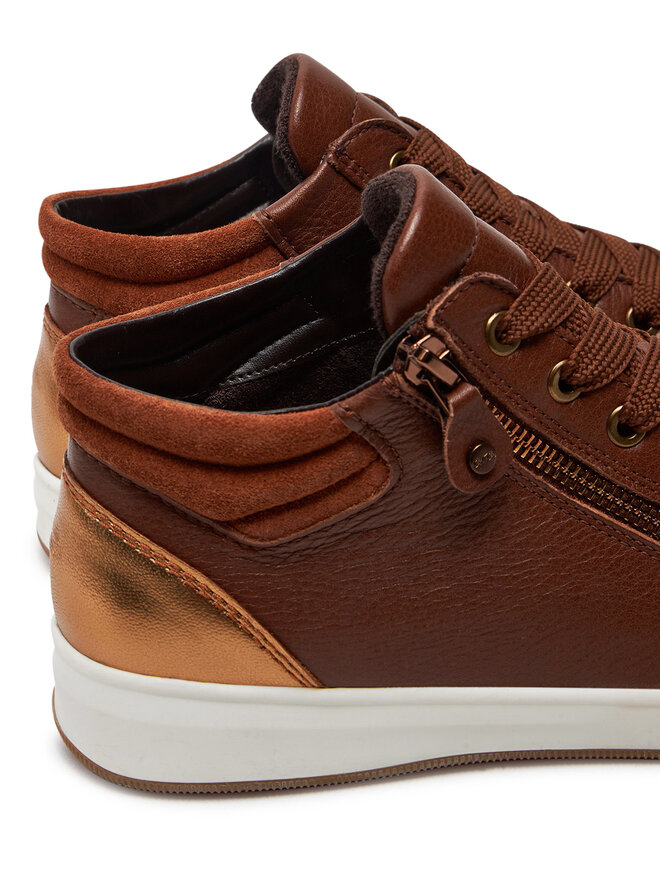 Ara Sneakersy Ara High Soft 12-44499-18 Brązowy