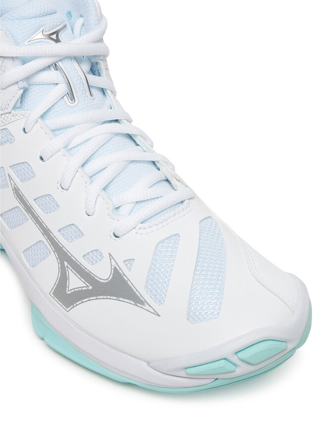 Mizuno Încălțăminte pentru sporturi de interior Mizuno Wave Voltage 2 Mid V1GC2465 Alb