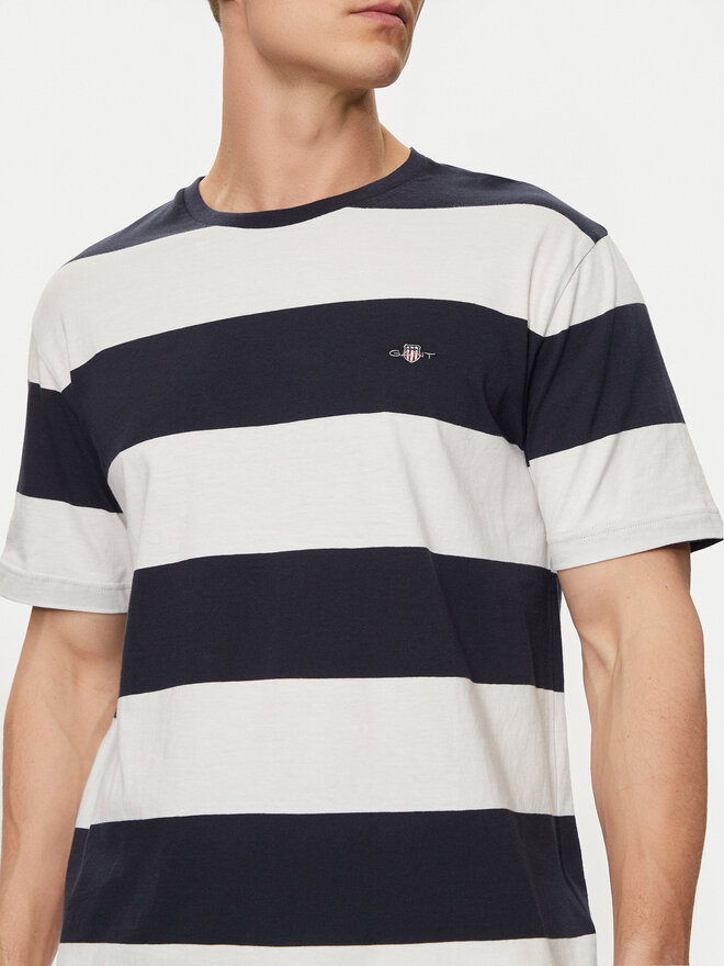 Gant Gant Majica 2003203 Écru Regular Fit