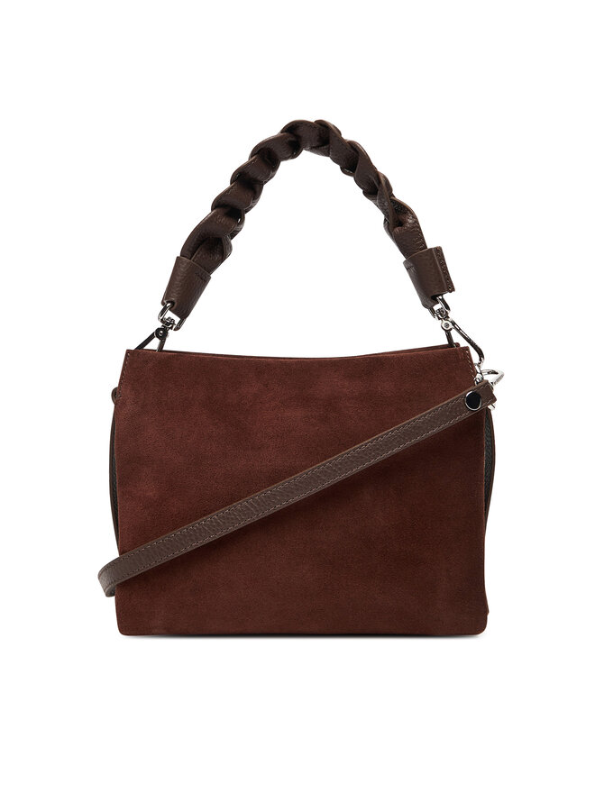 Coccinelle Handtasche Coccinelle P6P Boheme Suede Bimaterial E1 P6P 58 01 01 Braun