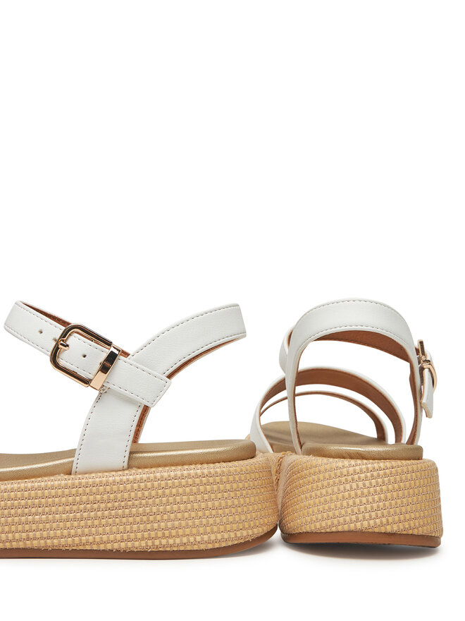 Tommy Hilfiger Espadryle Tommy Hilfiger T3A2-33793-0326 S Biały