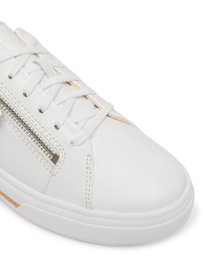 Clarks Sneakers Clarks Hollyrose Zip 26185917 Weiß