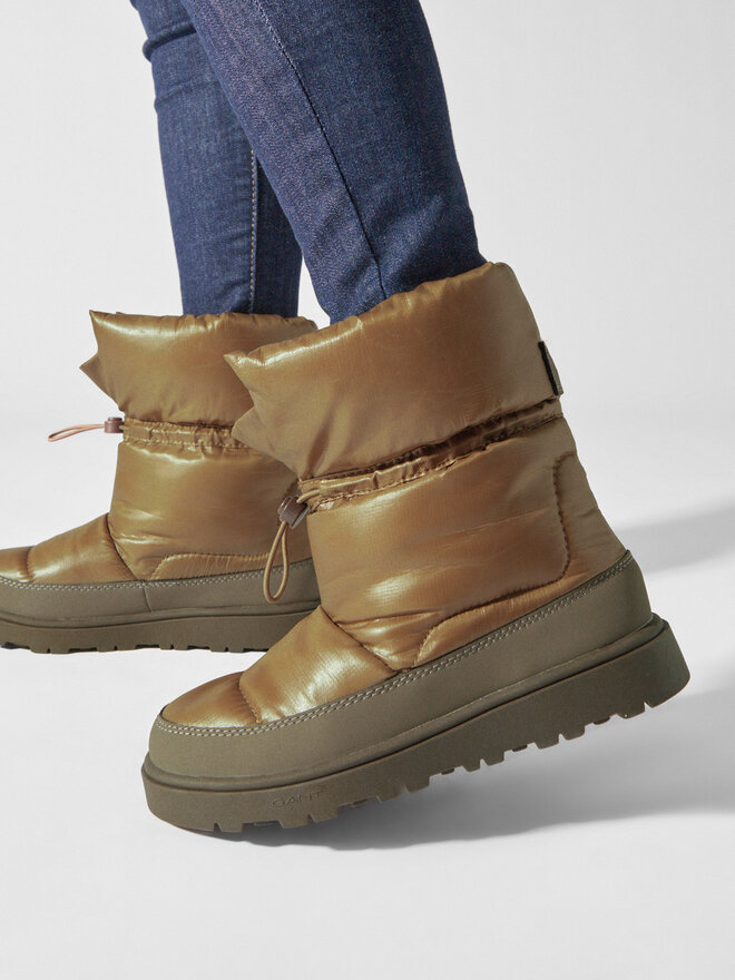 Gant Μπότες Χιονιού Gant Sannly Mid Boot 27548367 Καφέ