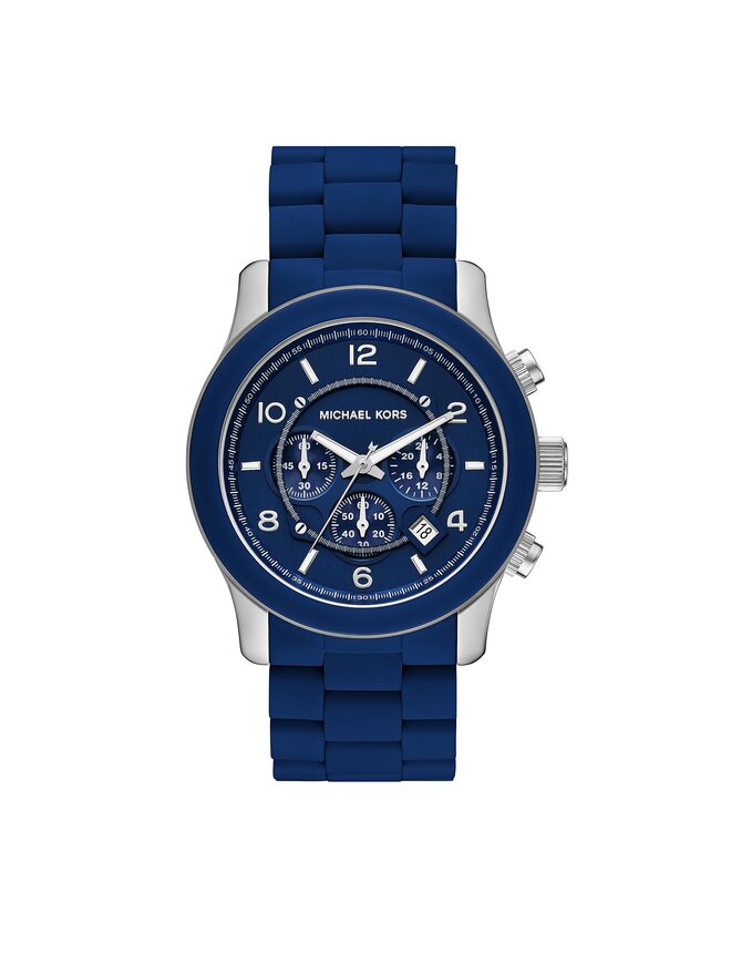 Michael Kors Hodinky Michael Kors Runway MK9077 Tmavomodrá