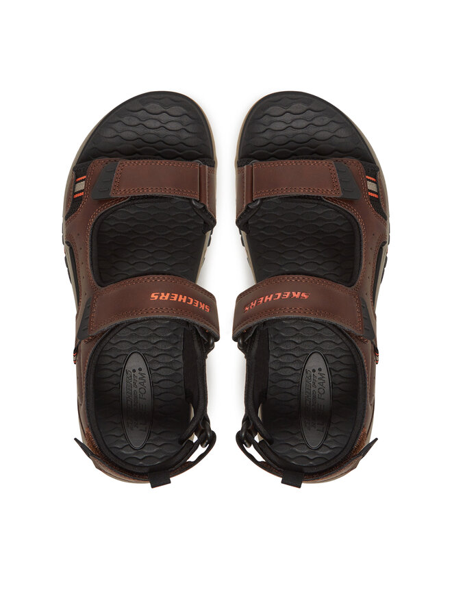 Skechers Sandali Skechers Prewitt-Rigdon 205139/BRBK Rjava