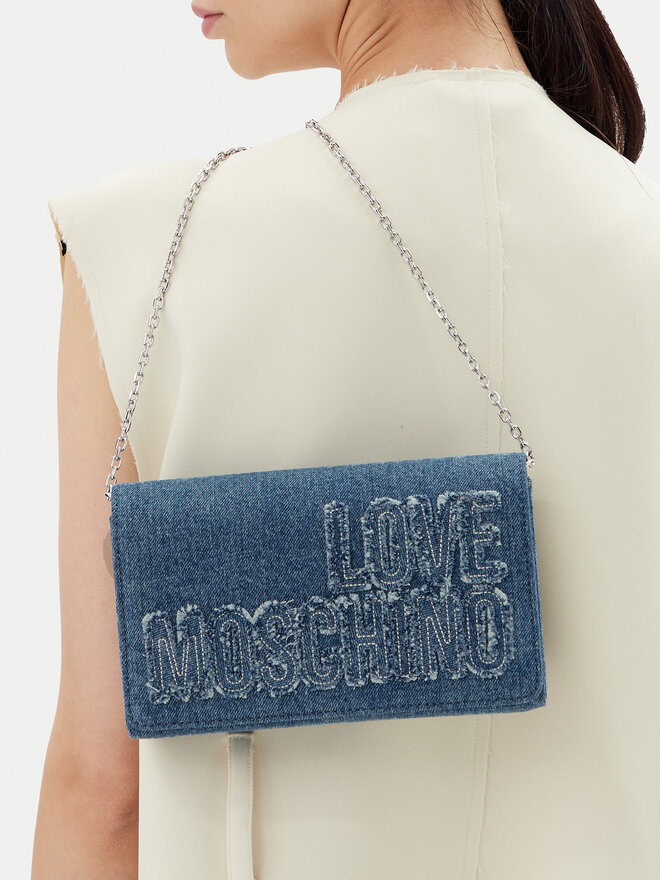 LOVE MOSCHINO Дамска чанта LOVE MOSCHINO JC4247PP0MKM0750 Син