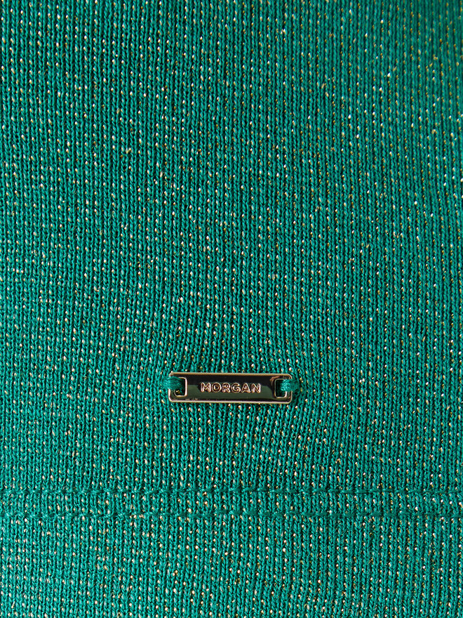 Morgan Morgan Felső 251-DIDONI Zöld Slim Fit