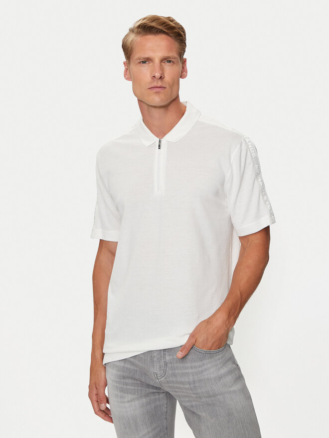 Armani Exchange Armani Exchange Polo 6DZFLC ZJM5Z 1116 Λευκό Regular Fit