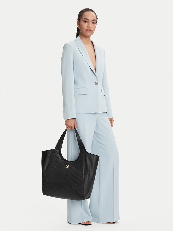 PINKO Ročna torba PINKO Tote Bag PE 25 PLTT 104536 A2AO Črna