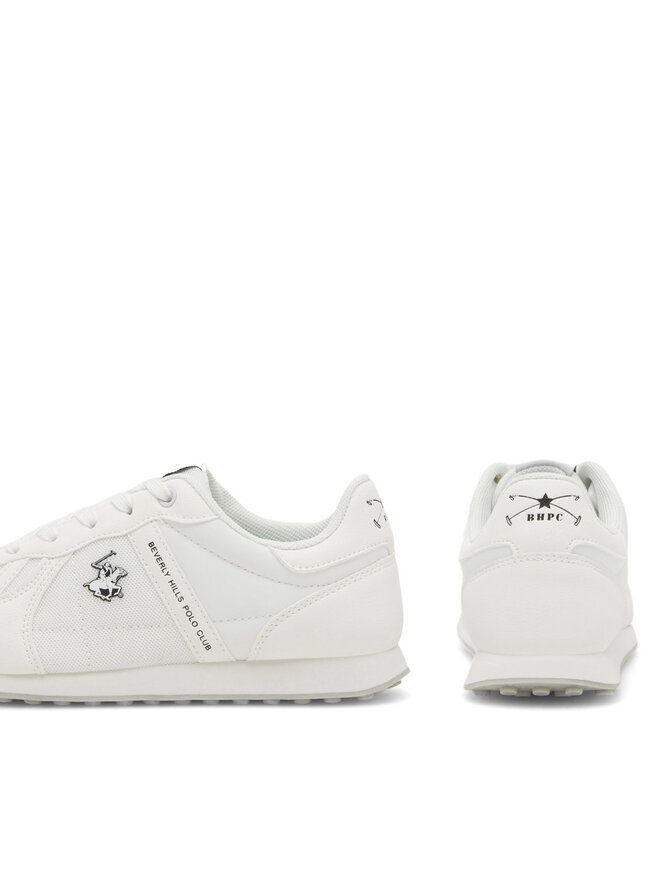 Beverly Hills Polo Club Sneakersy Beverly Hills Polo Club NP-PEPE Biela