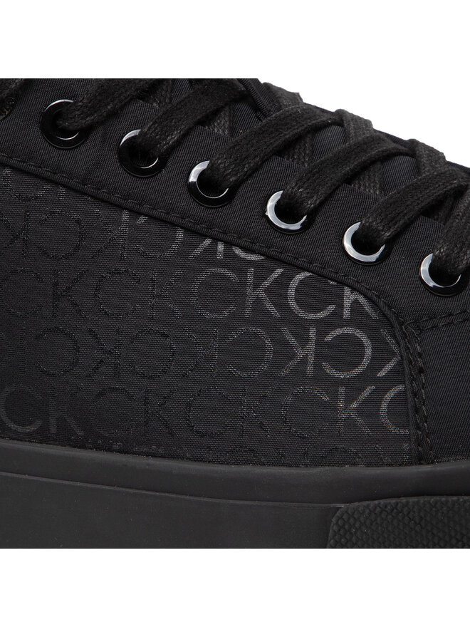 Calvin Klein Sneakers Calvin Klein Low Top Lace Up HM0HM00645 Nero