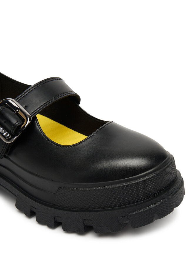 Buffalo Halbschuhe Buffalo Aspha Loafer Buckle Os 1620046 Schwarz