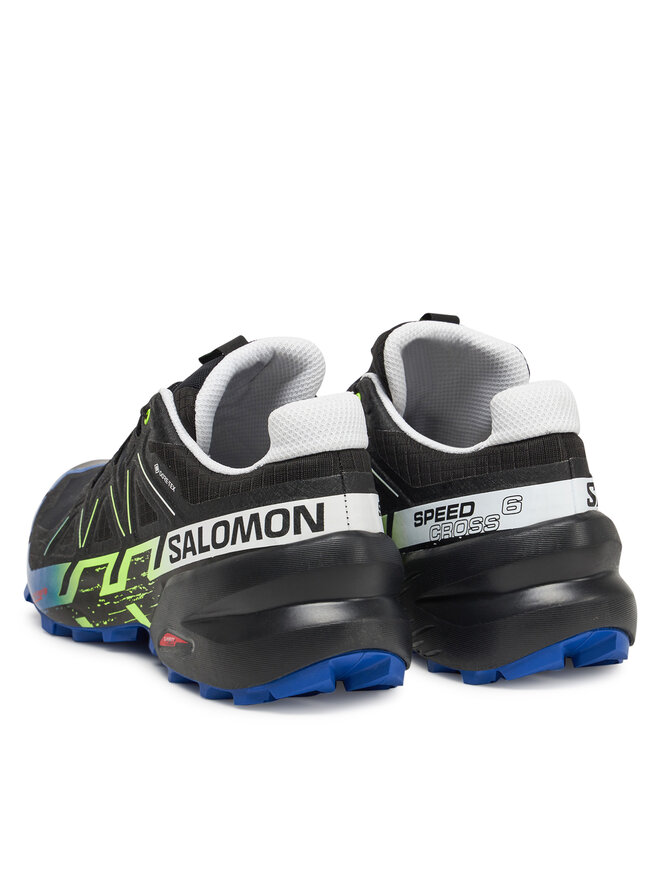 Salomon Pantofi pentru alergare Salomon Speedcross 6 Gore-Tex Fan Fire L47832200 Negru