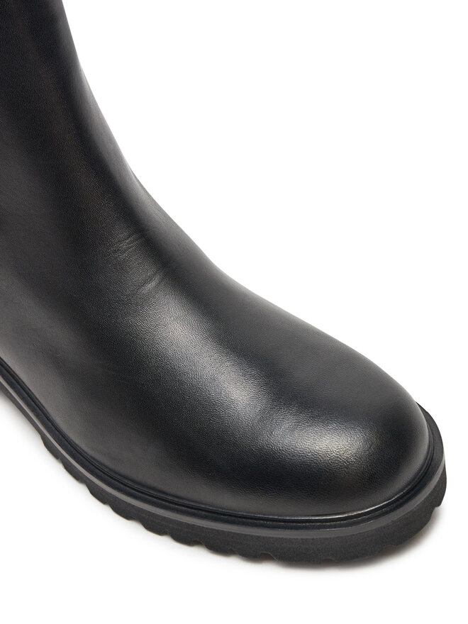 JOOP! Kotníková obuv s elastickým prvkem JOOP! 4140007708 Černá