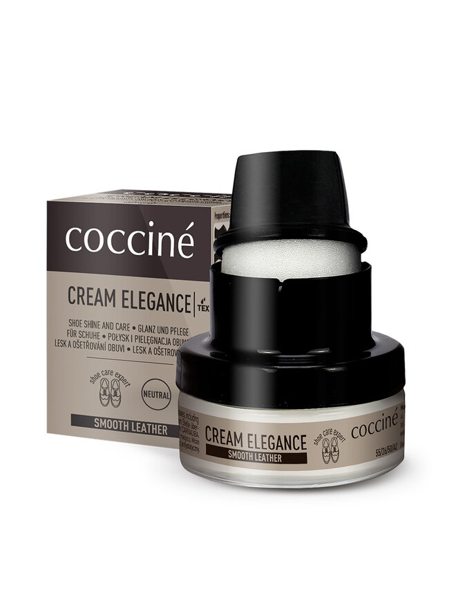 Coccine Krem do obuwia Coccine Cream Elegance 55/26/50/02/Z/V7 Czarny
