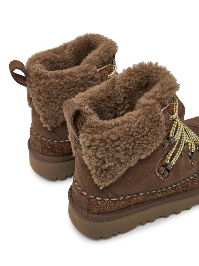 Ugg Μπότες Χιονιού Ugg W Classic Alpine Lace Up 1158271 Καφέ