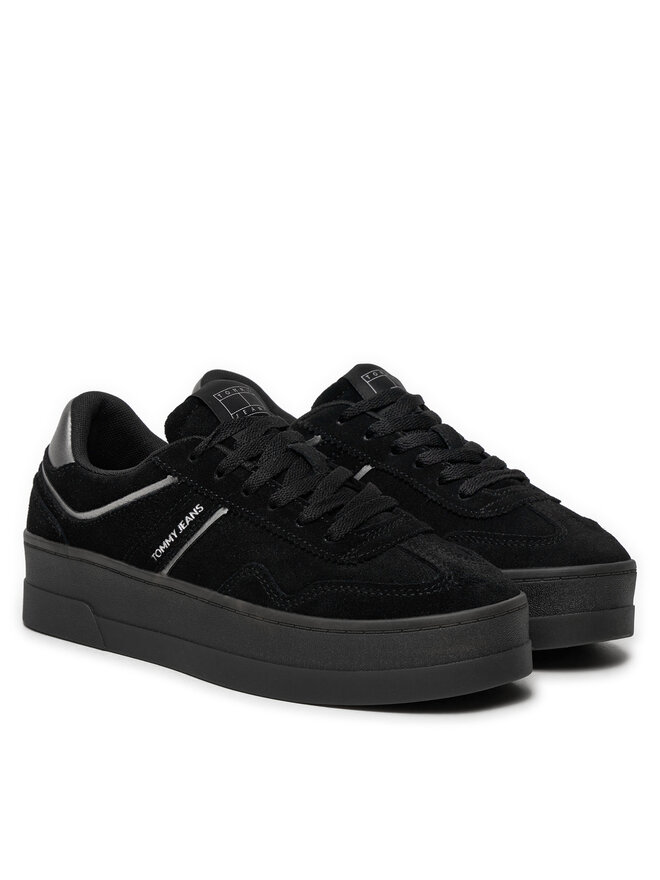 Tommy Jeans Sneakersy Tommy Jeans The Greenwich Flatform Elevated EN0EN02676 Czarny