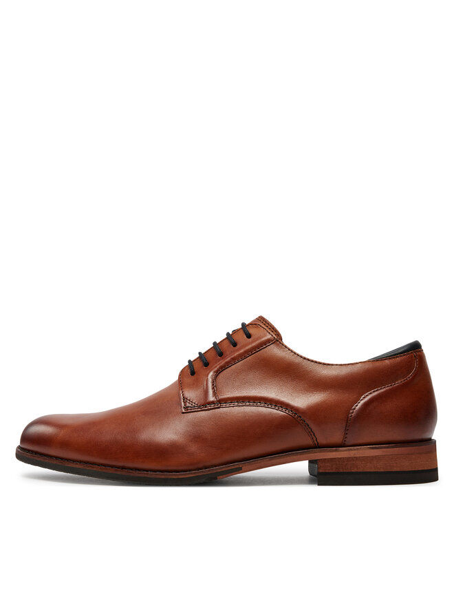 Clarks Félcipő Clarks Craftarlo Lace 26177697 Barna