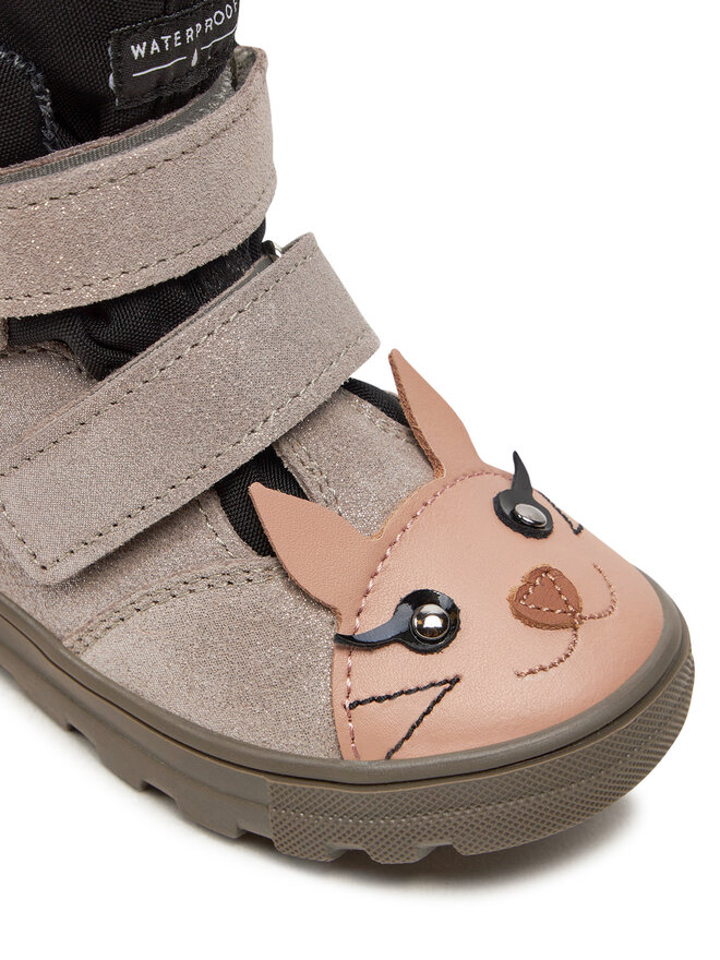 Mrugała Schnürschuhe Mrugała Adny 6280/4-84 Silberfarben