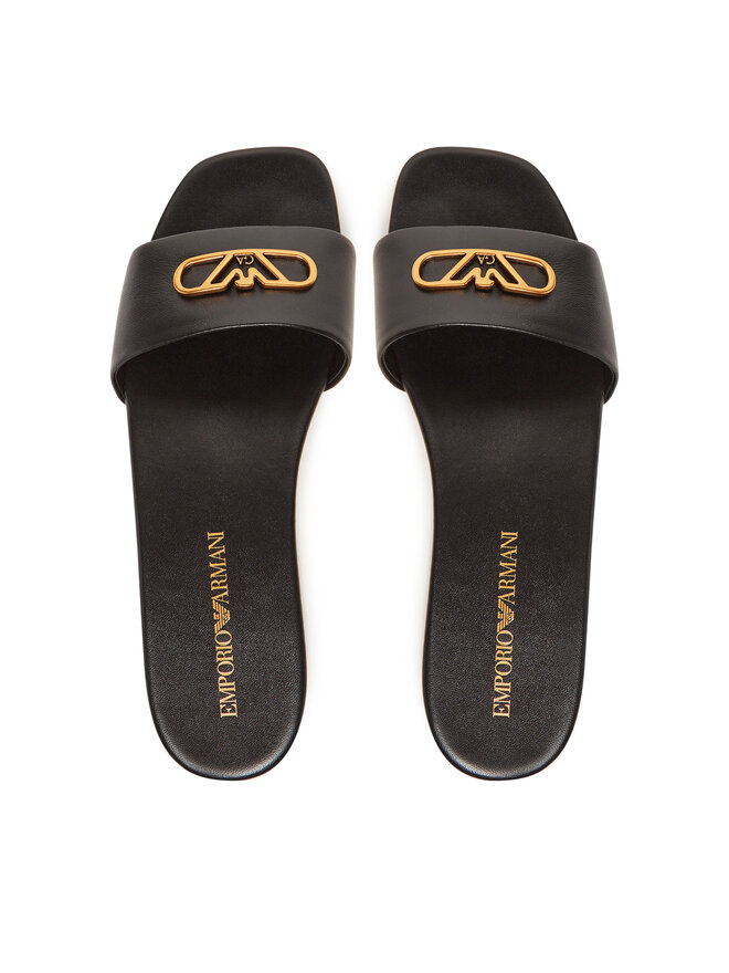 Emporio Armani Pantoletten Emporio Armani X3P846 XF271 00002 Schwarz