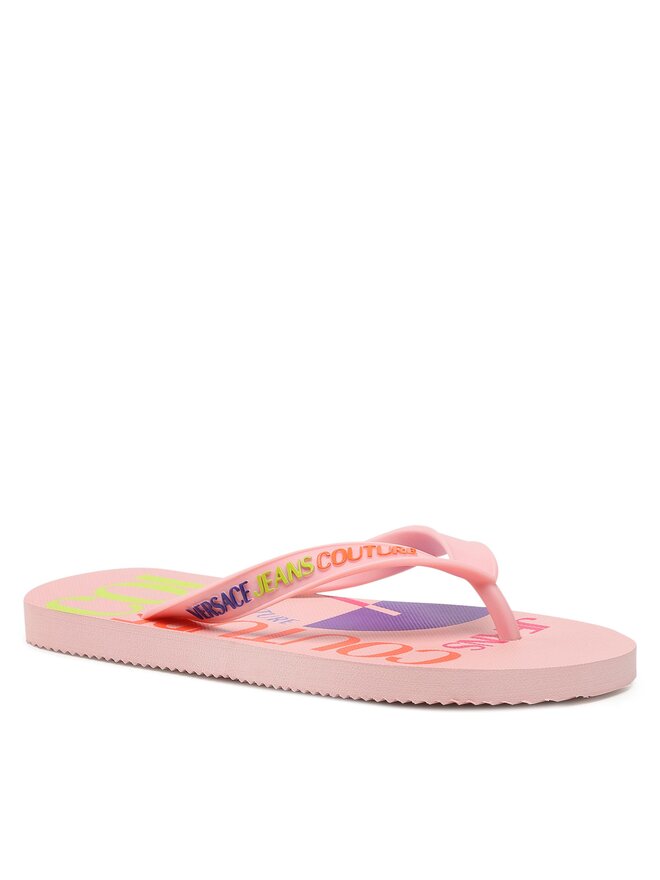 Versace Jeans Couture Джапанки Versace Jeans Couture 74VA3SQ7 ZS628 Розов