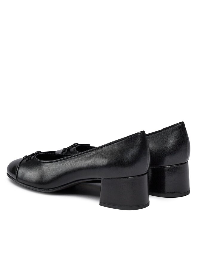 Tory Burch Czółenka Tory Burch Cap-Toe Pump 45Mm 154517 Czarny