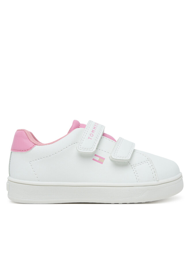Tommy Hilfiger Sneakers Tommy Hilfiger Low Cut Velcro Sneaker T1A9-33965-1355 M Bianco