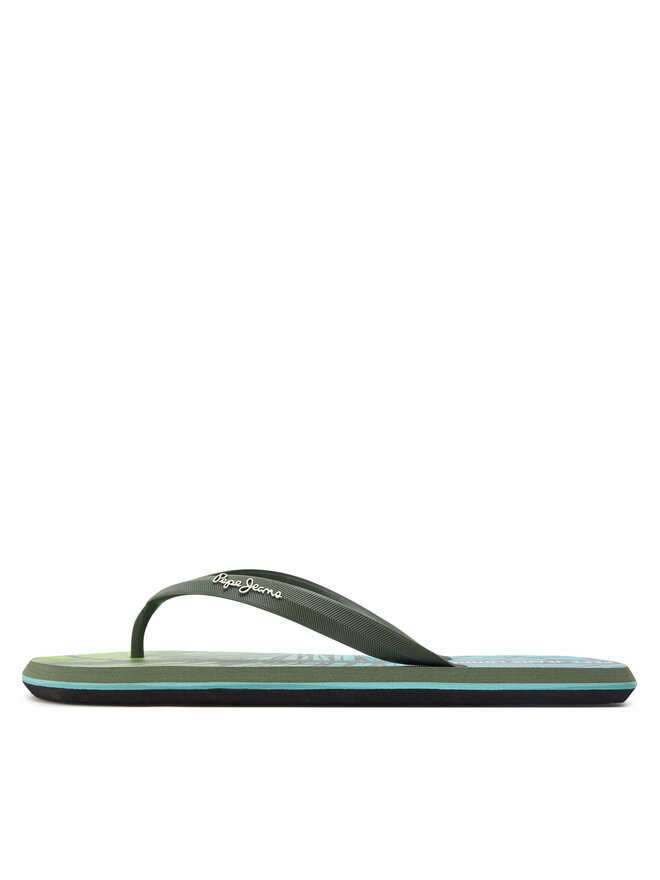 Pepe Jeans Japonki Pepe Jeans Whale Palm PMS70153 Khaki