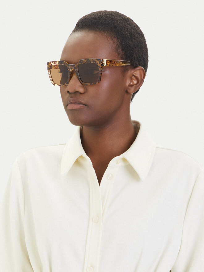 Pieces Gafas de sol Pieces 17154890 Marrón