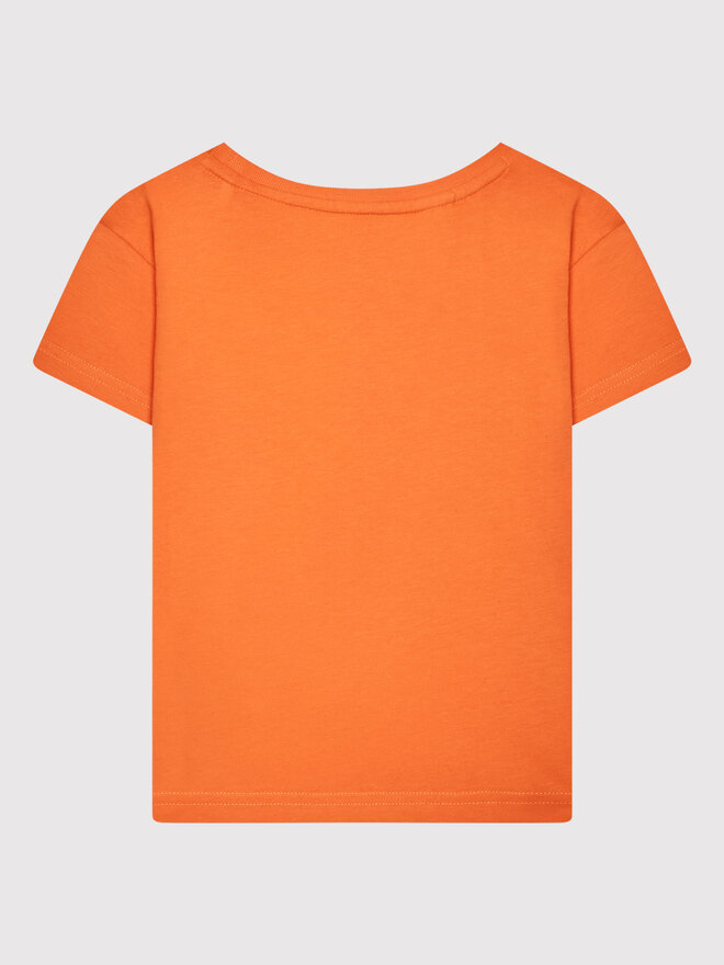 adidas adidas Marškinėliai adicolor Trefoil HK2907 Oranžinė Regular Fit
