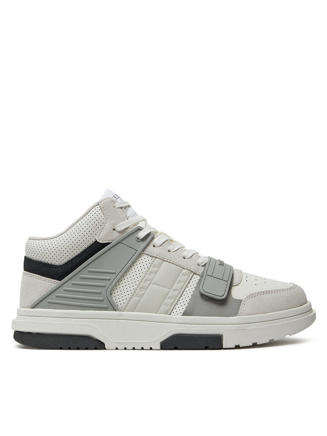 Tommy Jeans Sneakersy Tommy Jeans The Brooklyn Urban Mid EM0EM01415 Szary