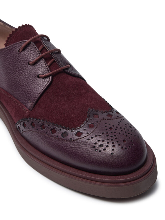 Hispanitas Halbschuhe Hispanitas Cervo-I24 HI243519 Dunkelrot