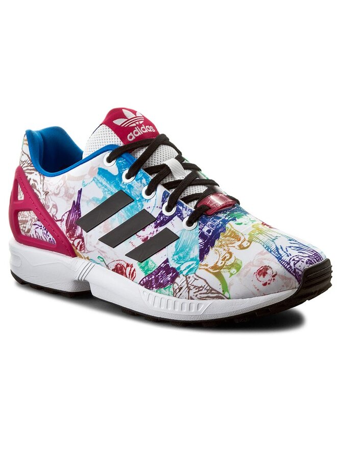 Sneakers adidas Zx Flux J S76285 Bunt eschuhe