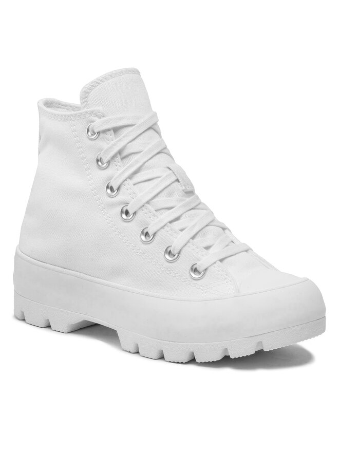 Converse Plátenky Converse Chuck Taylor All Star Lugged Hi 565902C Biela