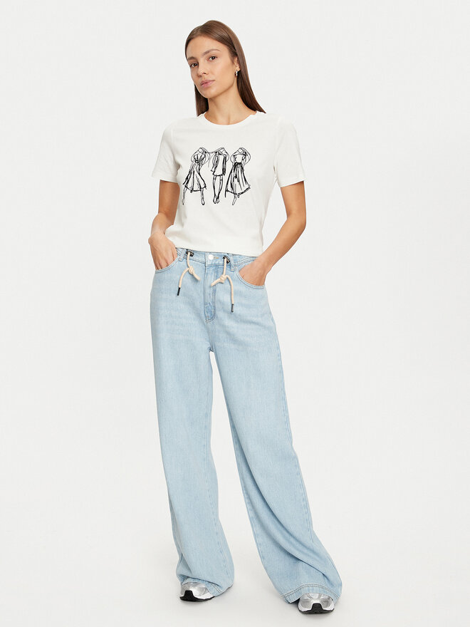 Vero Moda Vero Moda Camiseta Romy 10320297 Blanco Regular Fit