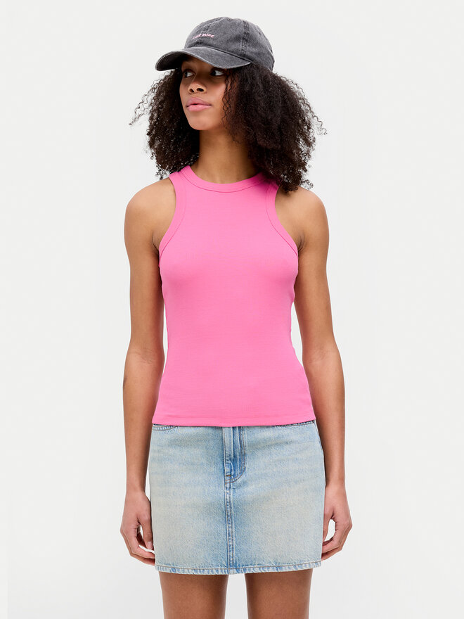 JJXX JJXX Felső 12224661 Rózsaszín Rib Fit
