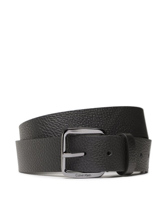 Calvin Klein Pánský pásek Calvin Klein Adj Ck Concise Pb 35mm K50K509955 Černá