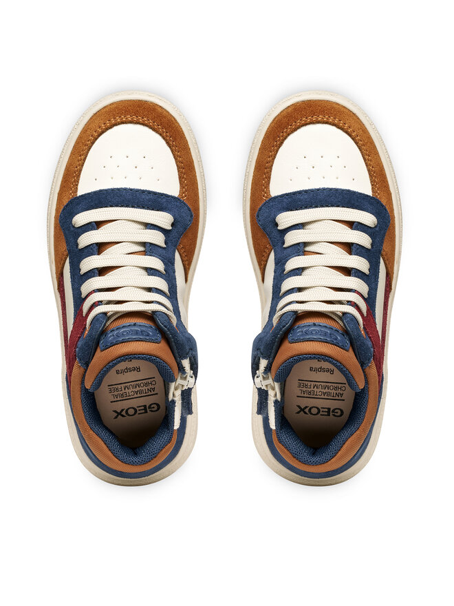 Geox Sneakers Geox J Theleven J46LDC 05422 C1MD6 D Braun
