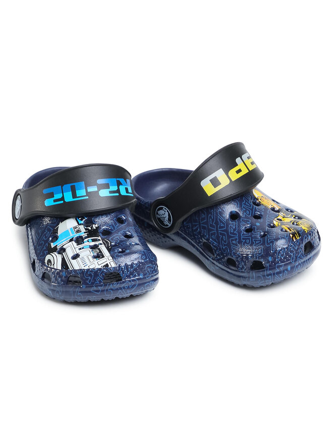 Crocs Papucs Crocs Classic Star Wars R2D2 C3PO 200122 Sötétkék