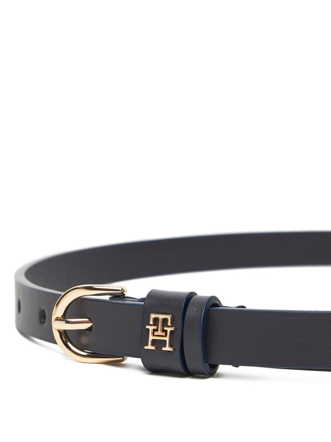 Tommy Hilfiger Sieviešu josta Tommy Hilfiger Essential Effortless 1.5 AW0AW17759 Tumši zils