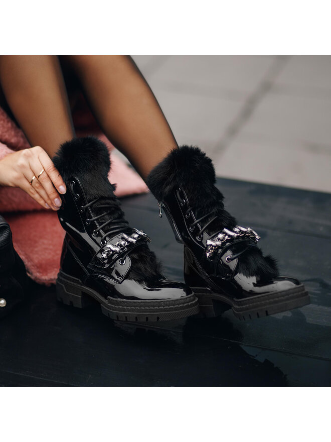Eva Minge Trappers Eva Minge EM-08-06-000250 Negru