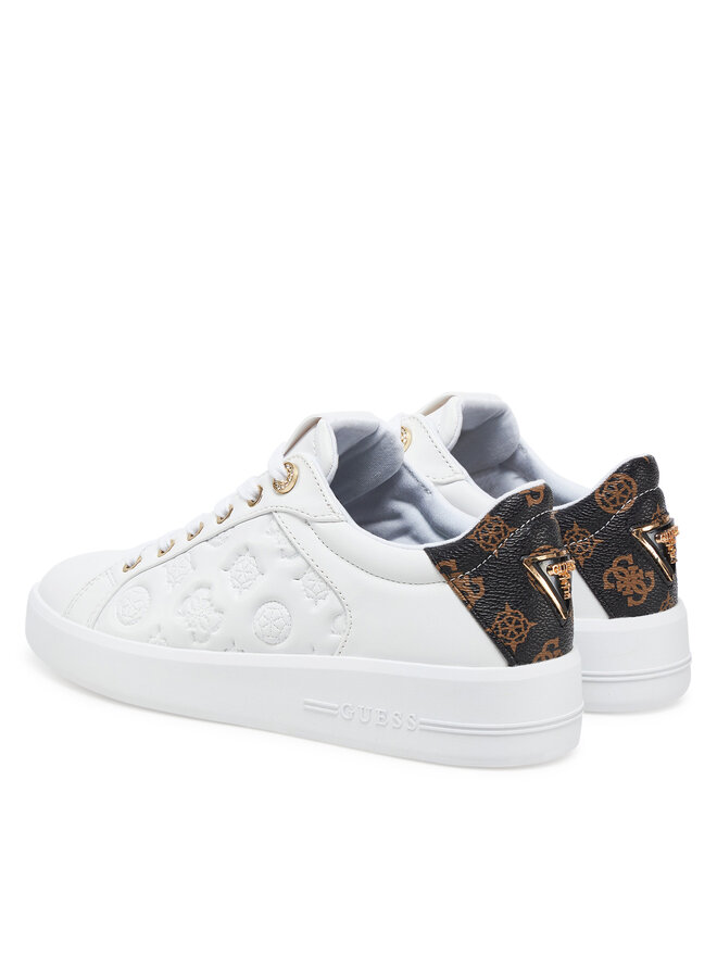 Guess Сникърси Guess FLJRON FAL12 Бял