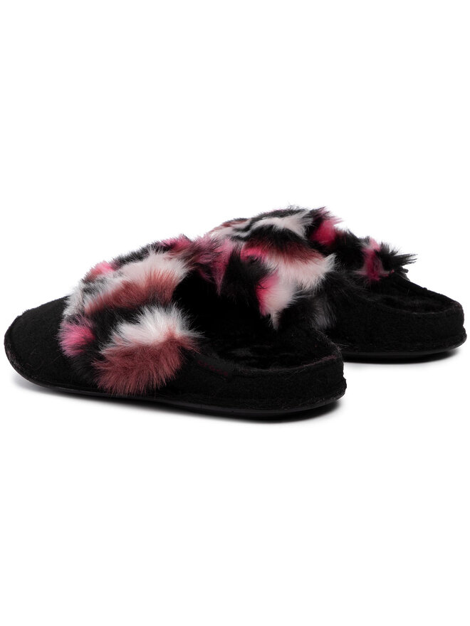 Crocs Hausschuhe Crocs So Luxe Slipper 205890 Schwarz